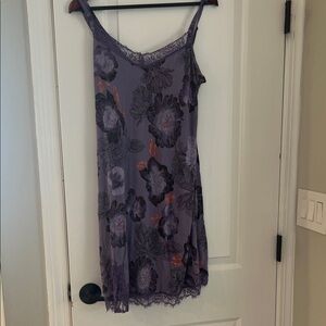 Jessica Simpson Purple Floral Nursing Camisole